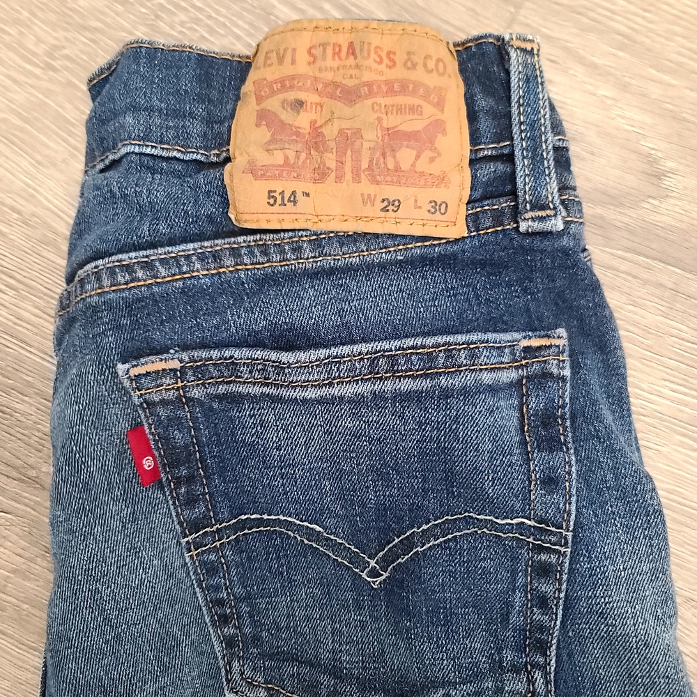 Levi's Classic Blue Jeans with Signature Patch